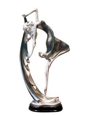 欧式覆古跳舞女孩摆件美女人物装饰摆设创意生日礼物家居饰品礼品