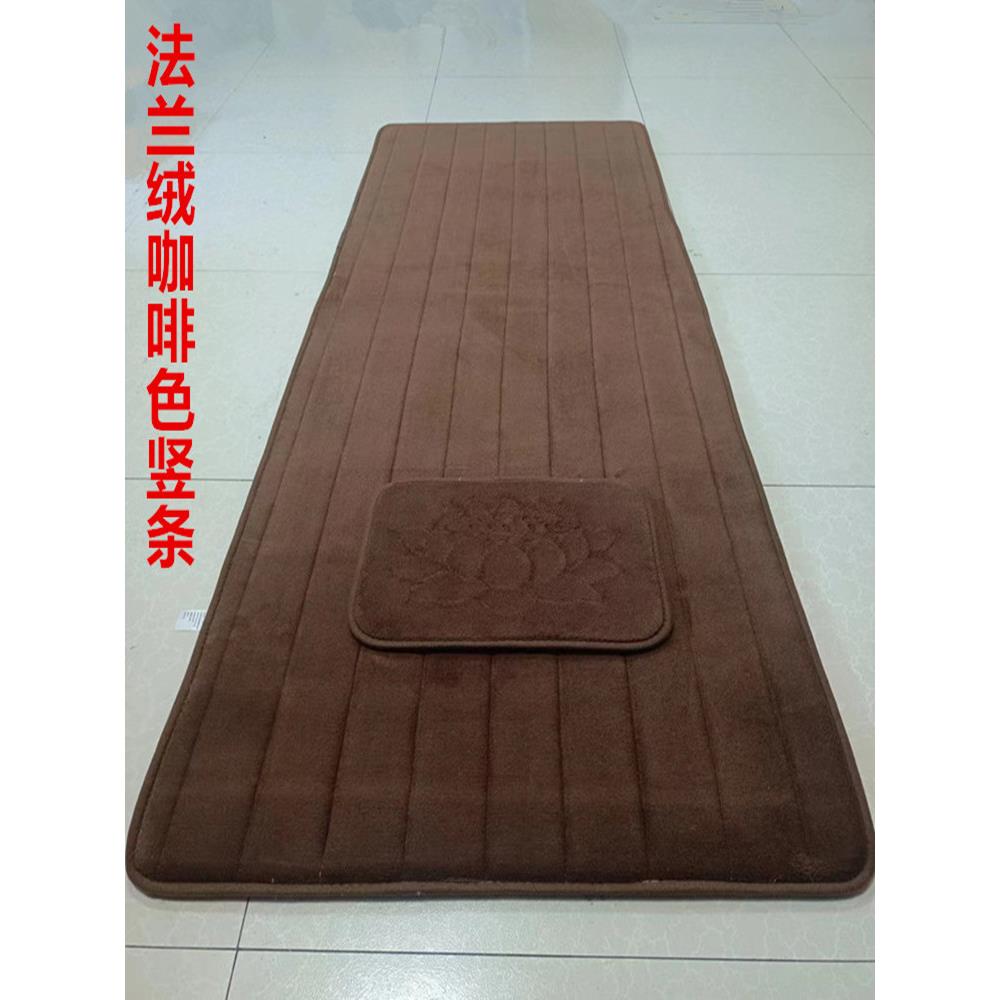 四季超顺滑拜垫家用磕大头长头垫108大拜垫大礼拜专用垫大拜忏垫