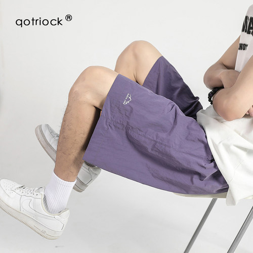 QOTRIOCK多巴胺伞兵速干五分裤男