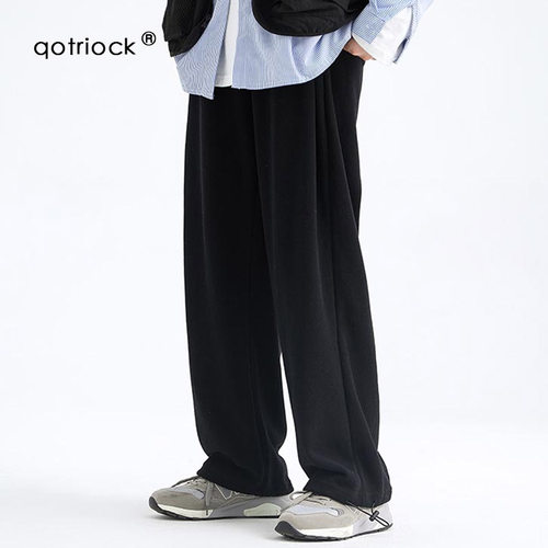 QOTRIOCK重磅340G卫裤男士秋季