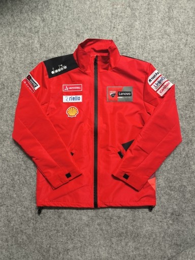 适用杜卡迪GP23骑行 防风防水软壳外套 摩托车厂队服MOTOGP冲锋衣图片