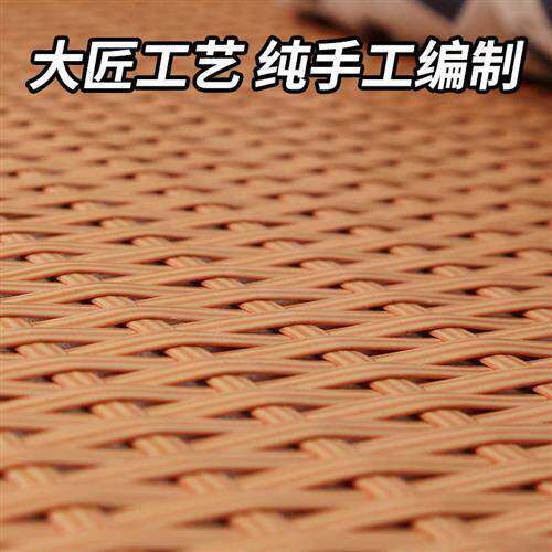 订做布艺沙发硬藤坐垫夏季凉藤席实木藤板双面藤编透气硬座垫防滑