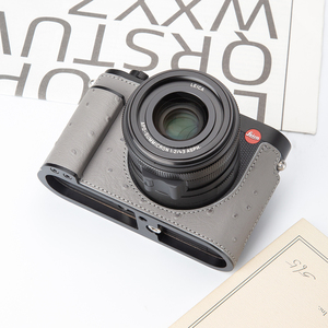 真皮徕卡Q3皮套底座 leica q3 43保护套相机包保护壳手柄配件现货
