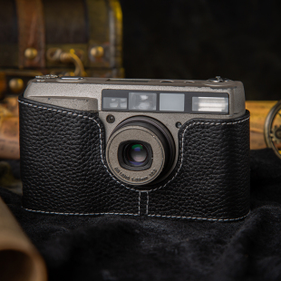 适用于理光GR1皮套 GR1V胶片机保护套壳真皮头层牛皮理光相机包