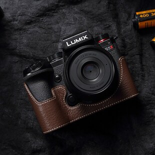 适用于松下S5M2相机保护套 松下S5二代真皮皮套 相机包