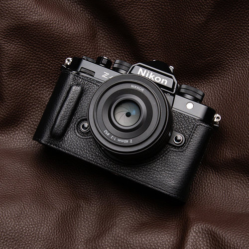 适用尼康ZF皮套nikonZ52 尼康ZF/Z5二代相机包保护套头层真皮肩带