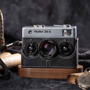 适用于禄来35s/35SE皮套 禄来35TE/35/35T Rollei相机保护套底座