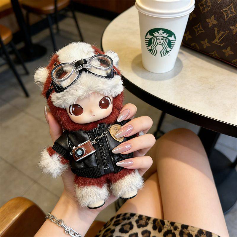 马力全开盲盒娃衣千里马通关马开心马衣服替换装毛绒公仔黑色皮衣,模玩/动漫/周边/娃圈三坑/桌游,潮玩娃衣,淘宝优惠券,粉丝福利购,淘宝优惠卷