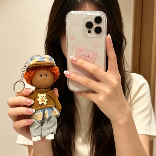 14cm迷你土豆娃娃mia公仔挂件洋娃娃玩偶女孩玩具摆件挂件钥匙扣