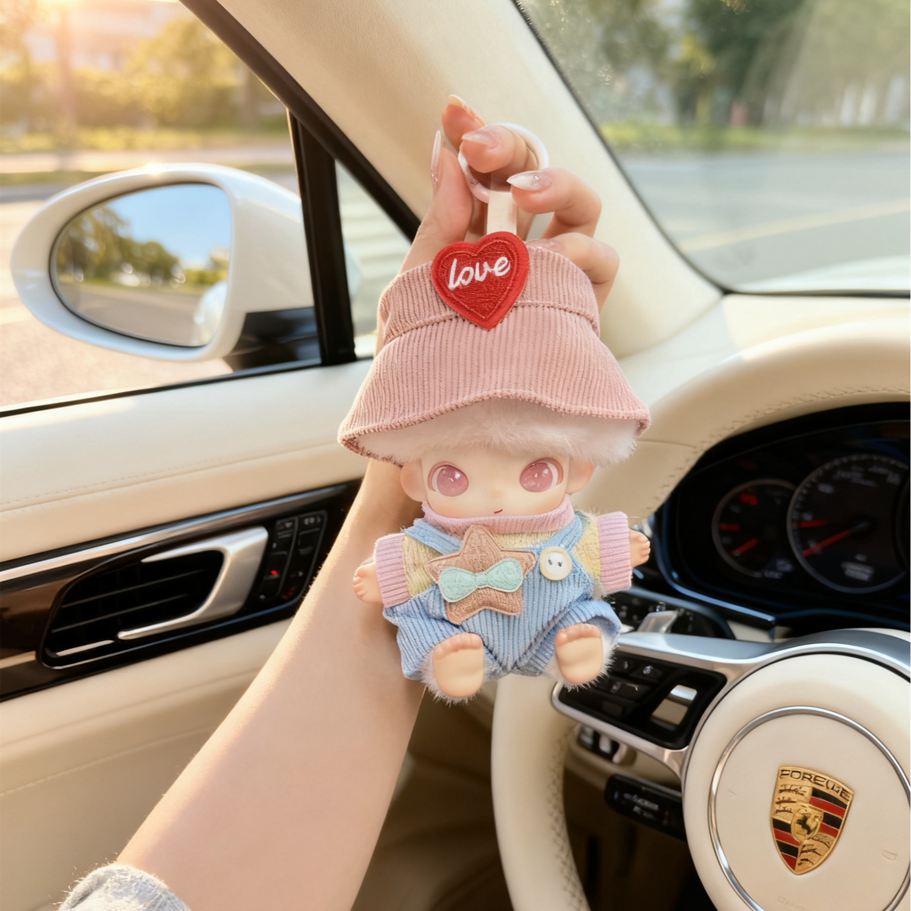 DIMOO娃衣DIMOO新品新生日记娃衣潮玩搪胶公仔服换装小星星背带裤