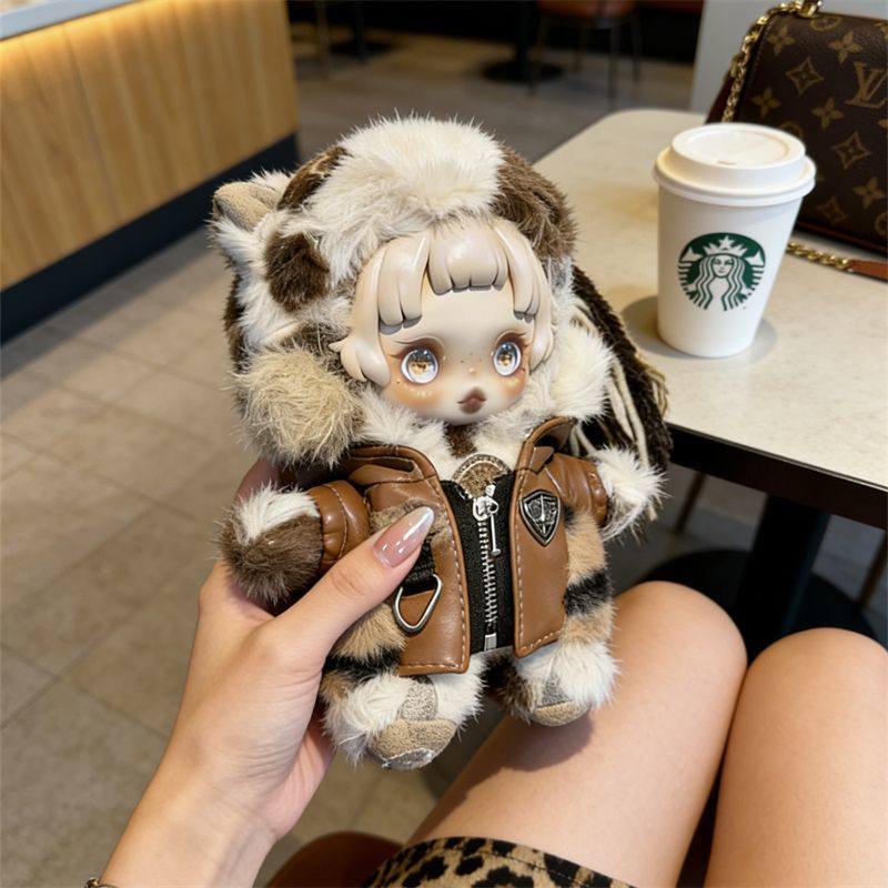 马力全开盲盒娃衣千里马通关马开心马衣服替换装毛绒公仔棕色皮衣,模玩/动漫/周边/娃圈三坑/桌游,潮玩娃衣,淘宝优惠券,粉丝福利购,淘宝优惠卷