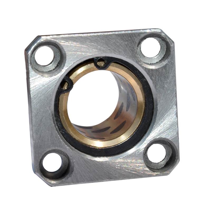 外钢内铜石墨铜套方法兰直线轴承MFKS/LMK10 16 20 25 30 35 40UU