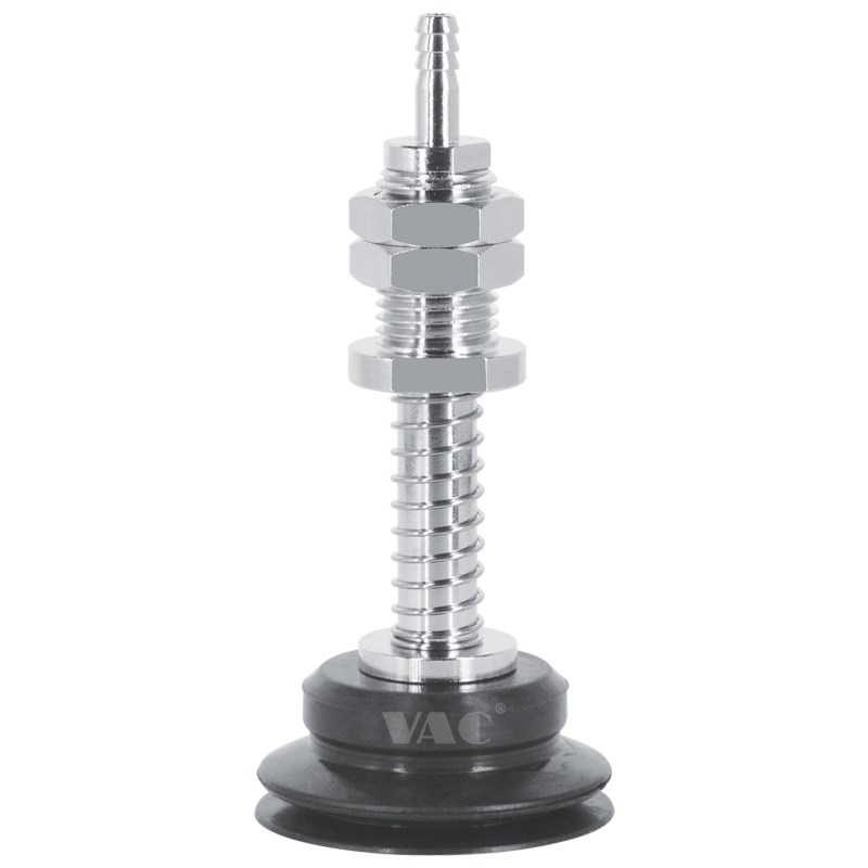 双层风琴硅胶橡胶真空吸盘带缓冲3/4/6/1015金具SZJ15N-FE5B6-M11