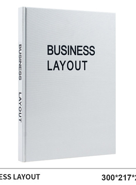 样板间装饰真书简约现代可翻页外文黑色橙色售楼处道具书陈列摆件