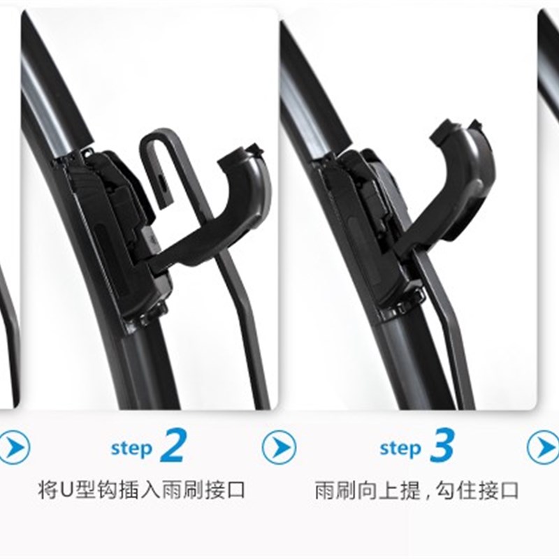 适配道爵开括者S/易咖X3X5X6电动四轮车配件雨刷刮器片玻璃胶条