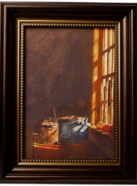 安德鲁怀斯小红莓书桌摆件7寸相框摆台油画装饰画办公桌家居饰品