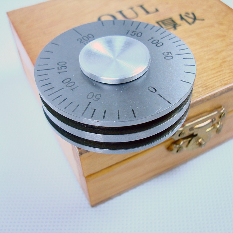 包邮滚轮式湿膜厚度规,轮规QUL湿膜测厚仪滚轮厚度规200um100um