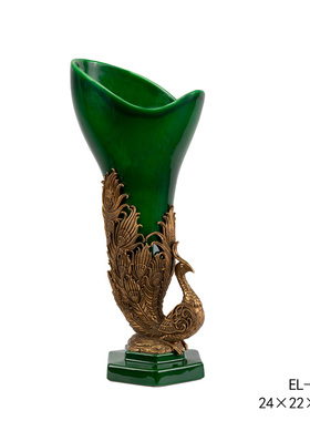 茱莉安法式复古陶瓷镶铜艺术多功能桌面盖盒茶几装饰摆件工艺品