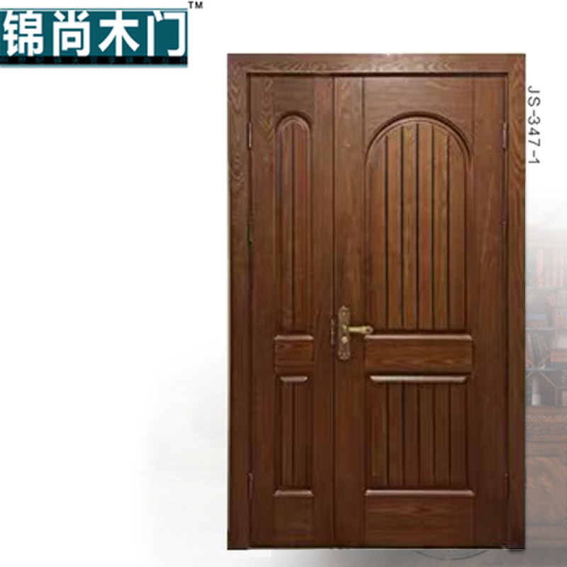 定制网红烤漆实木门美式家用室内门卧室房间门现代简约木门套装门