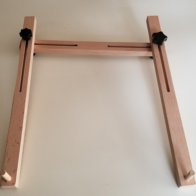 十字绣绣架家用实木可调节榉木架子绣绷支架绣框大号通用定制