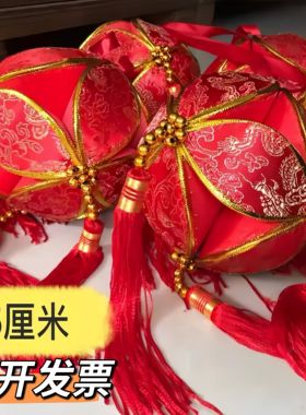 广西靖西民族三月三特色纯手工艺绣球婚庆舞蹈道具击鼓传花抛绣球