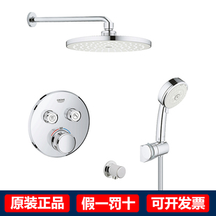 入墙式 GROHE 进口家用200mm头顶暗装 高仪 恒温淋浴花洒 29119000
