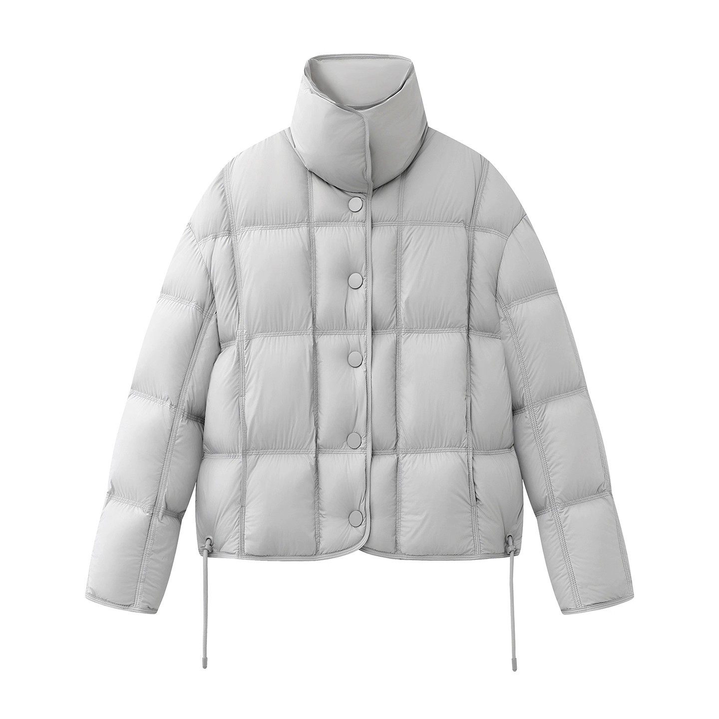 ariosec艾诺丝女神官方旗舰店2025冬新白鸭绒短款羽绒服AR215025