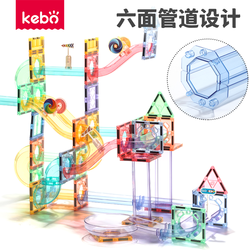 科博磁力片管道滚珠彩窗