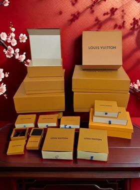橙色原版磁铁包包装盒空盒子礼品盒手提纸袋购物袋子拎袋防尘布袋