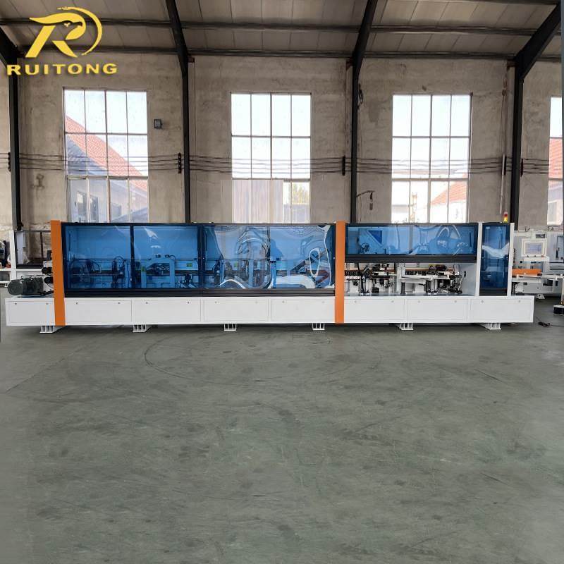 板式家具封边机全自动全屋衣橱柜木门板材双修仿形极东木工封边机