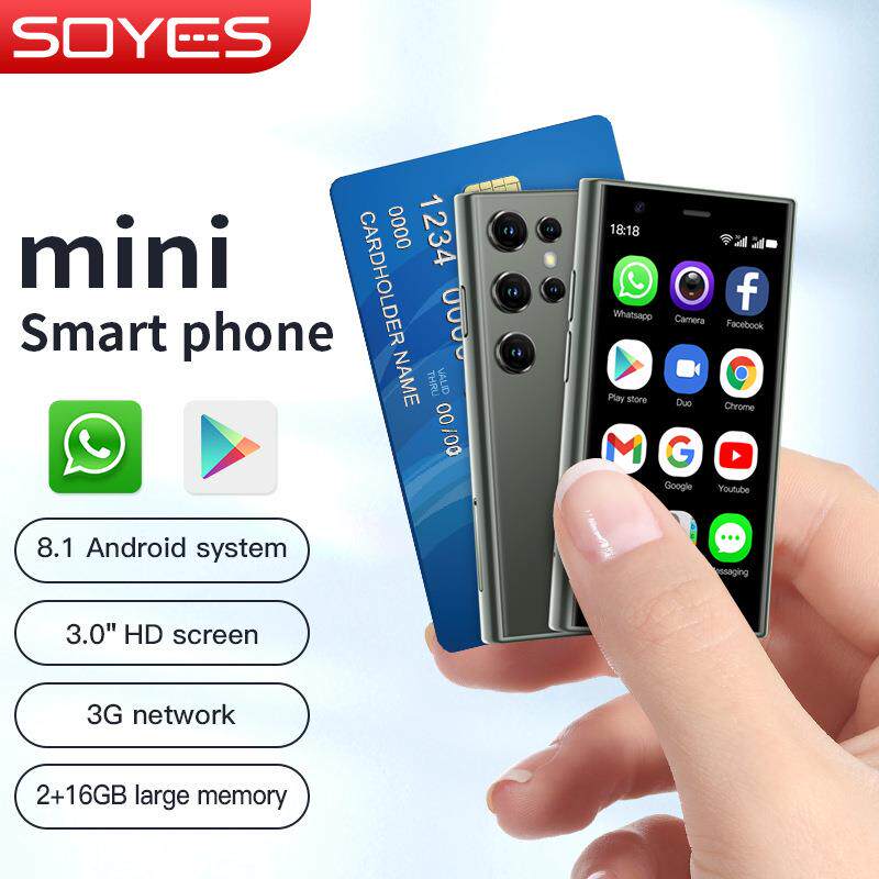 SOYES索野S23pro跨境迷你手机双卡四核谷歌3G安卓智能小手机