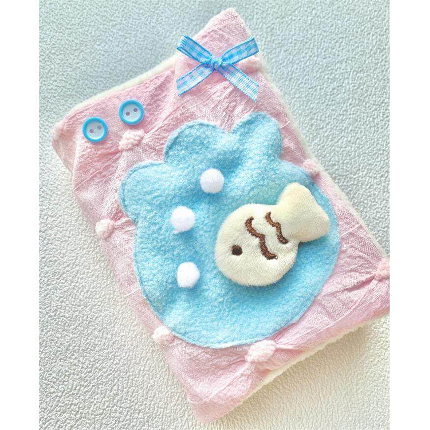 兔兔手帐铺子 | A7小鱼冒泡手帐本 活页本充棉夹棉被子手账本,文具电教/文化用品/商务用品,手帐/日程本/计划本,淘宝优惠券,粉丝福利购,淘宝优惠卷