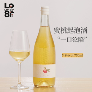 爆汁水蜜桃!田园酿造水蜜桃起泡酒自然酒火把梨果酒西打葡萄酒