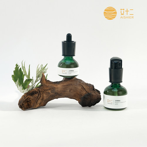 艾十二纯植物艾草精油按摩油通经全身面部舒服艾灸单方刮痧油