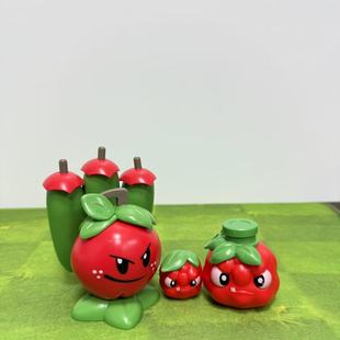 植物大战僵尸玩具苹果迫击炮追击炮桑葚爆破手苹果炮弹冰西瓜投手