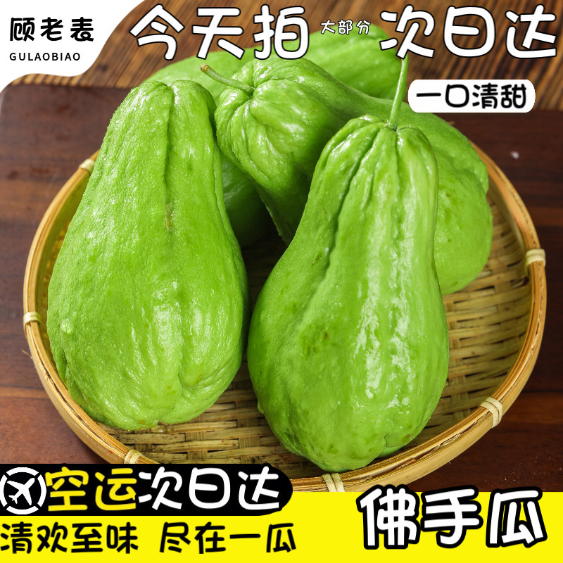 顺丰空运次日达云南佛手瓜新鲜窝瓜高原农家自种蔬菜洋瓜捧瓜倭瓜