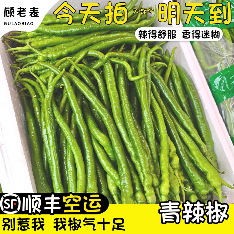 空运次日达云南二荆条辣椒