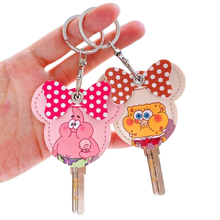 雅迪爱玛电动车电瓶车钥匙套家用防盗门锁匙头保护套电梯门禁卡套