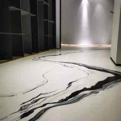 水墨染艺术环氧树脂地坪漆自流平水泥地面漆室内家用地板油漆耐磨