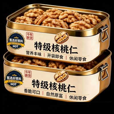 2026新货新疆阿克苏核桃仁原味无添加官方旗舰店正品孕妇烘焙零食