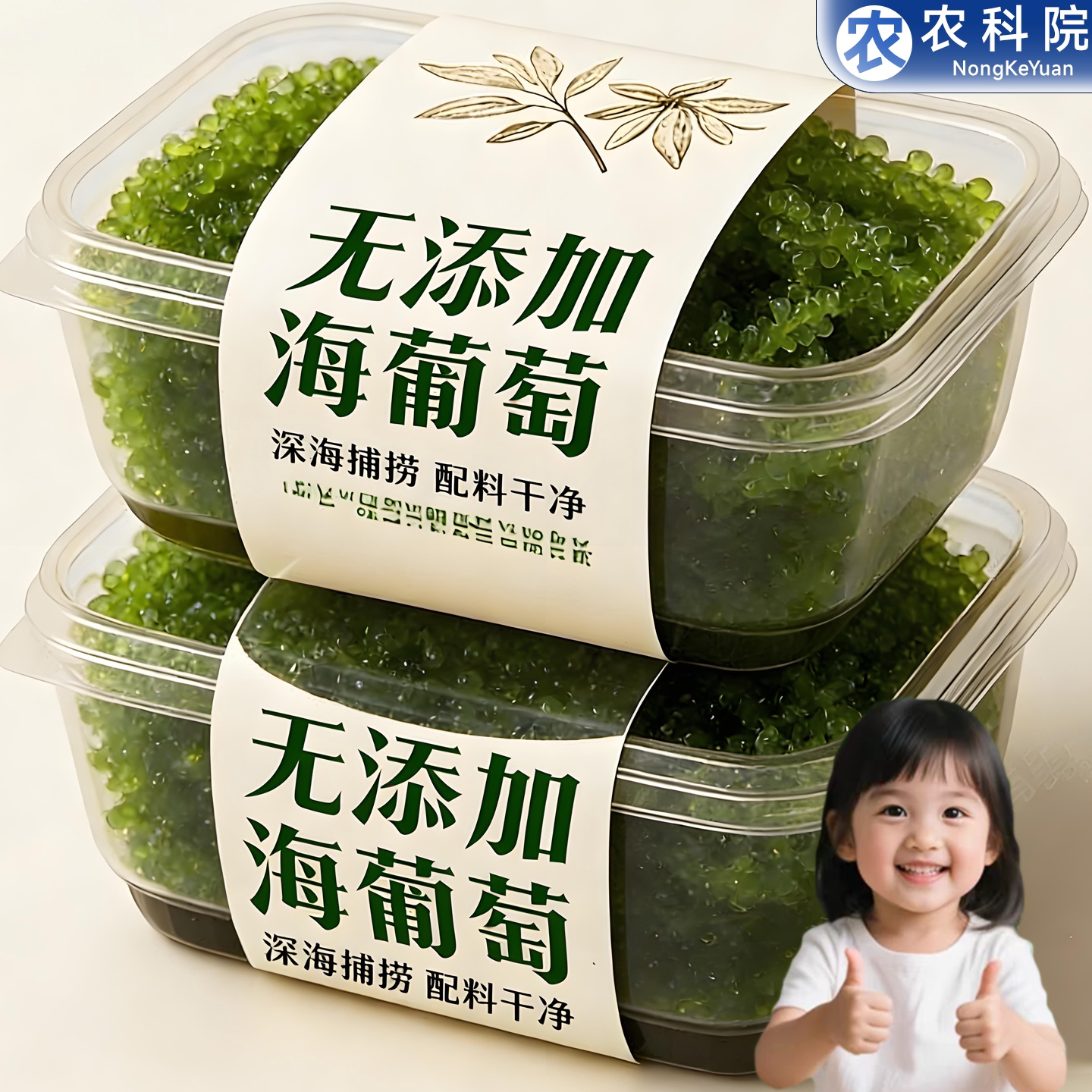 儿童海葡萄即食官方旗舰店新鲜绿色小孩吃的健康零食水葡萄鱼子酱