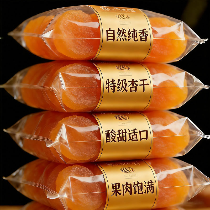 正宗新疆杏干特产无添加自然风干天然特级无糖杏干果脯官方旗舰店