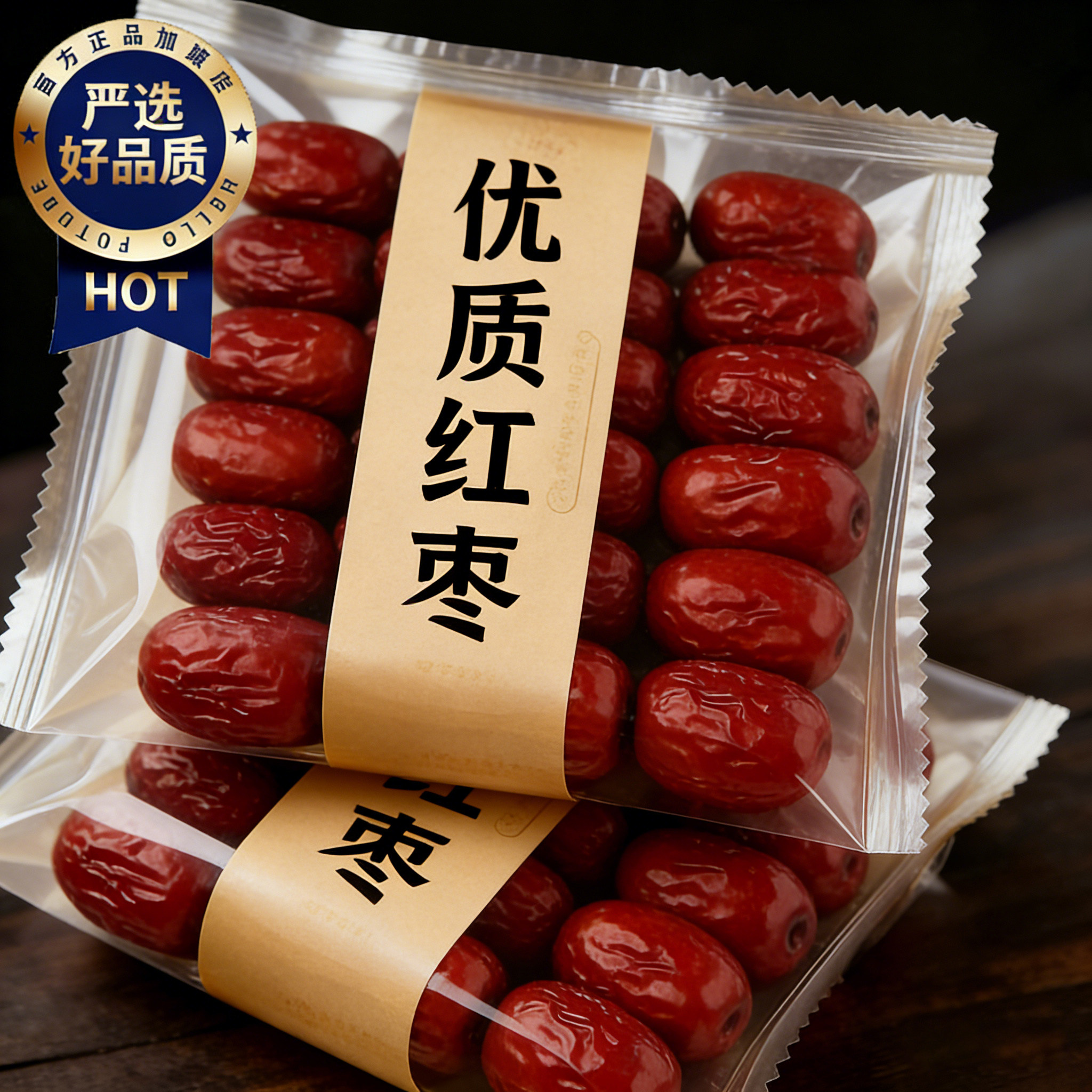 新疆特产红枣官方旗舰店红枣2026新货一级免洗红枣若姜灰枣泡水喝