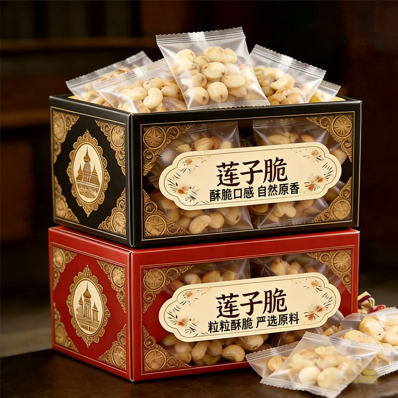 原味香酥去芯莲子脆官方旗舰店湖南特产开袋即食脱水果蔬菜干零食