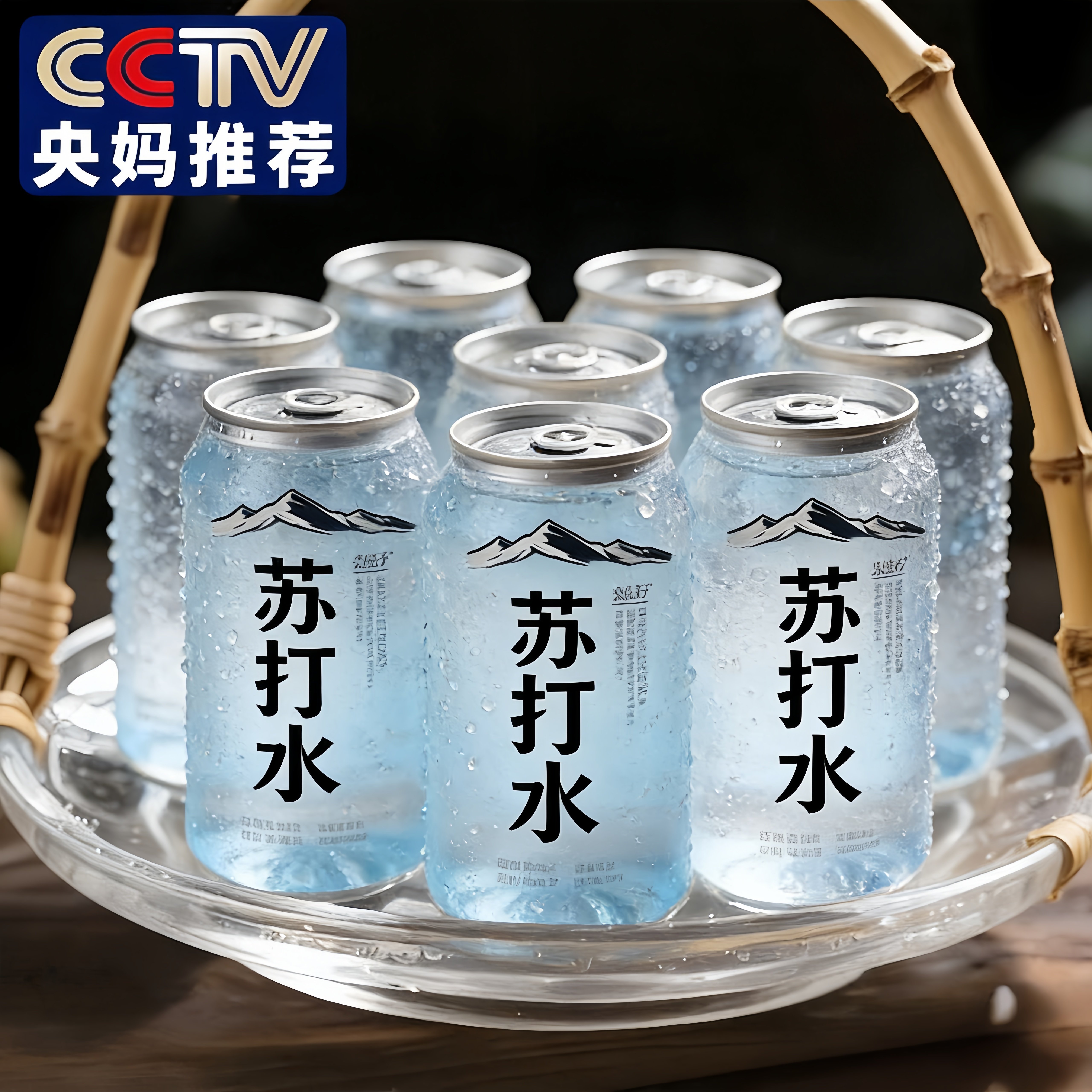 天然苏打水整箱24瓶碱性备孕男无糖无添加孕妇专用官方旗舰店正品