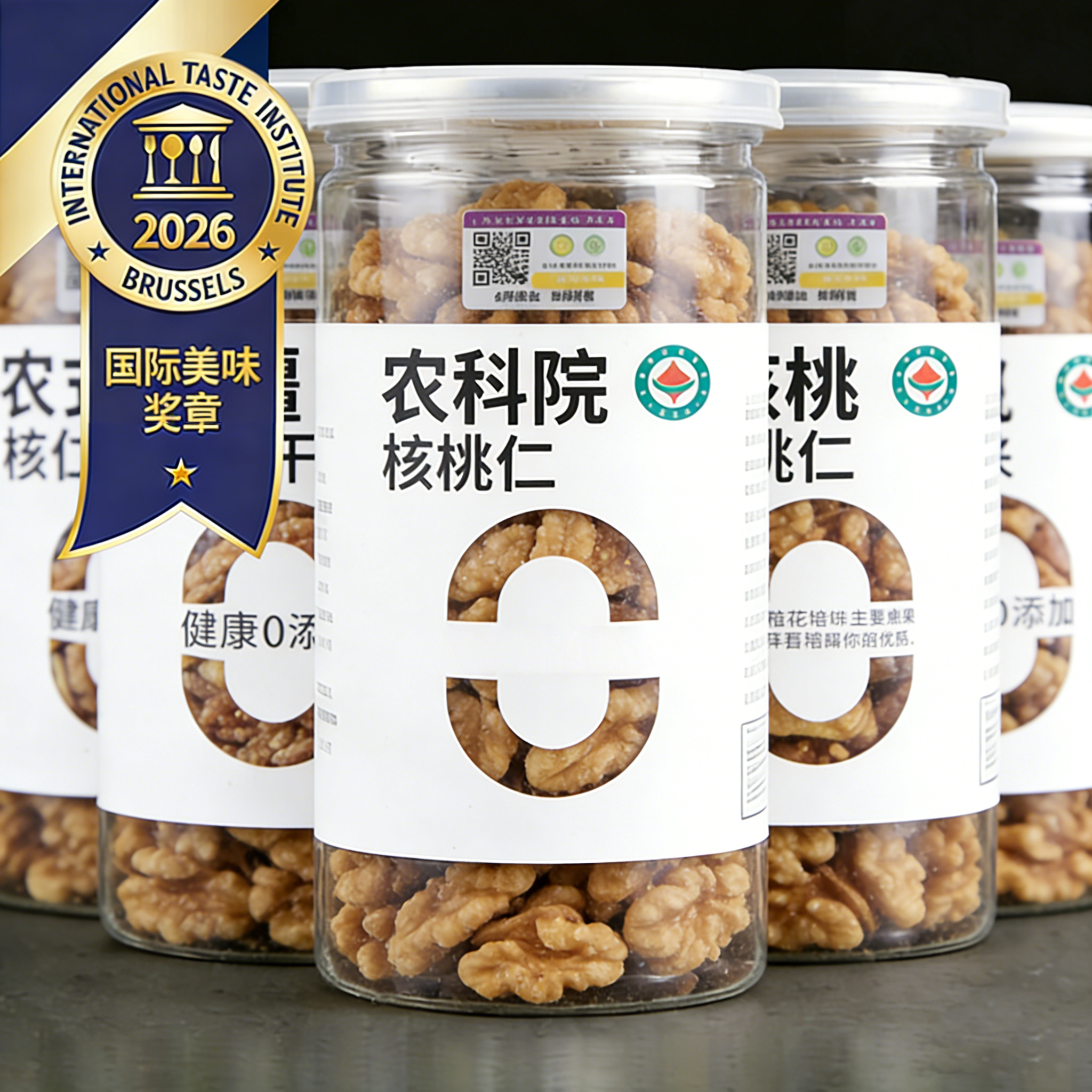 农科院核桃仁原味无添加官方旗舰店正品原味薄皮核桃仁2026新货