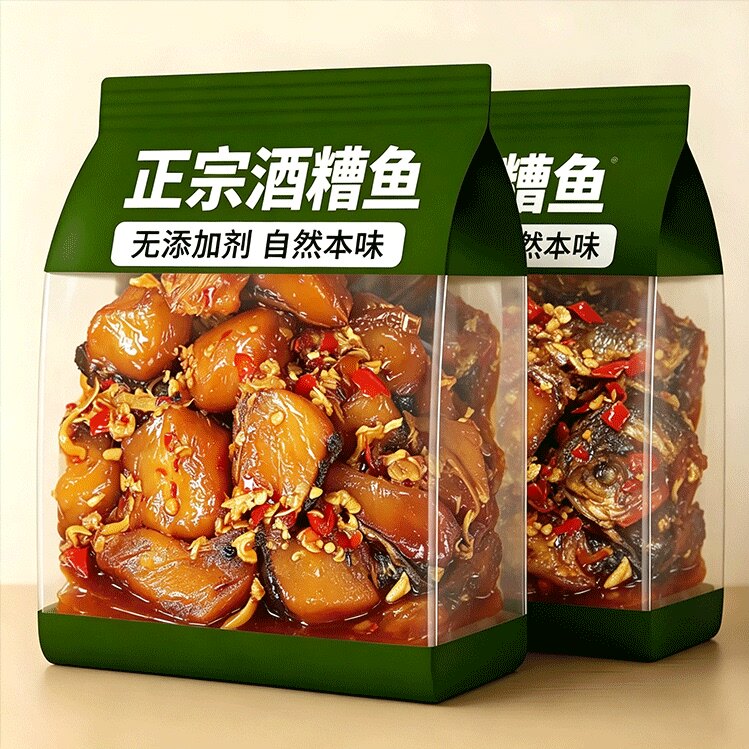正宗酒糟鱼江西特产官方旗舰店老字号即食酒糟鱼香辣醉鱼块拌饭菜