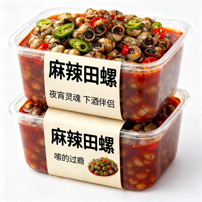 农科院推荐麻辣爆汁即食嗦螺