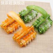 现货手持滚轮按摩器月球车塑料按摩腿部按摩轮全身手动滚轮按摩器