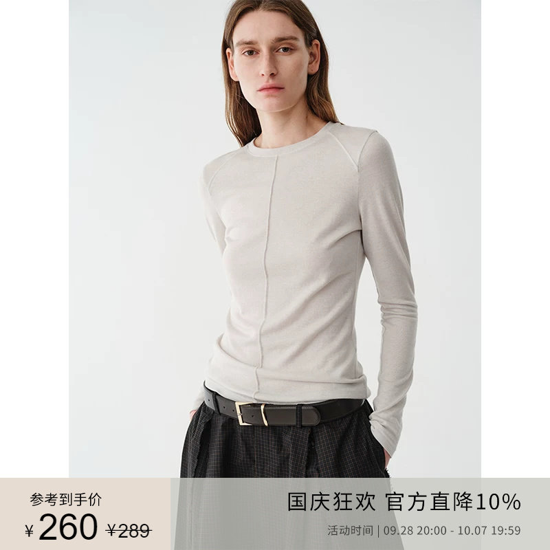PLANITES羊毛针织打底衫图片